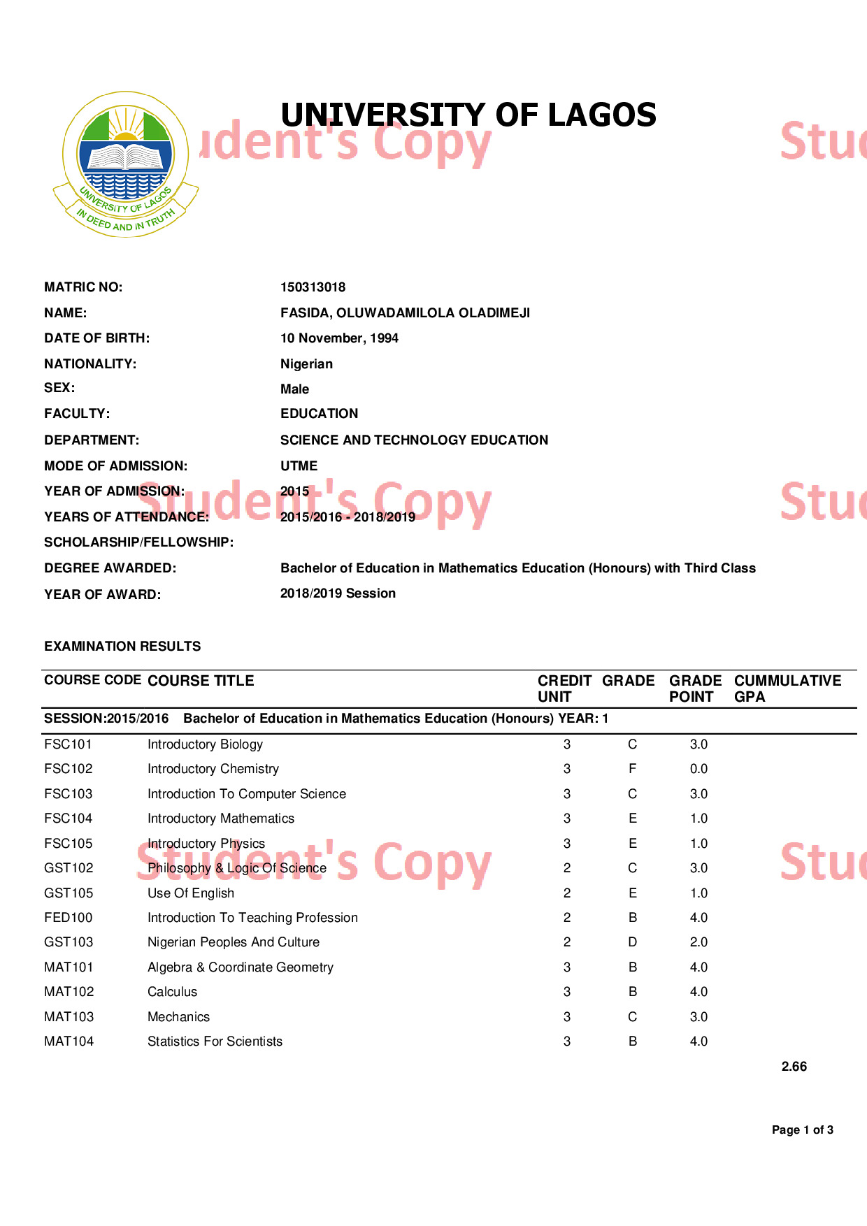 Document Page 1